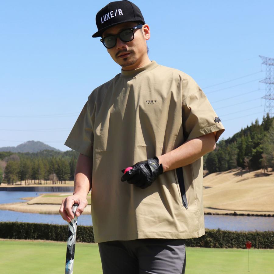 LUXE/R  GOLF ラグジュ ゴルフ ゴルフウェア Tシャツ メンズ レディース 半袖 ストレッチ ユニセックス ゆったりシルエット 再入荷 | LUXE/R | 05