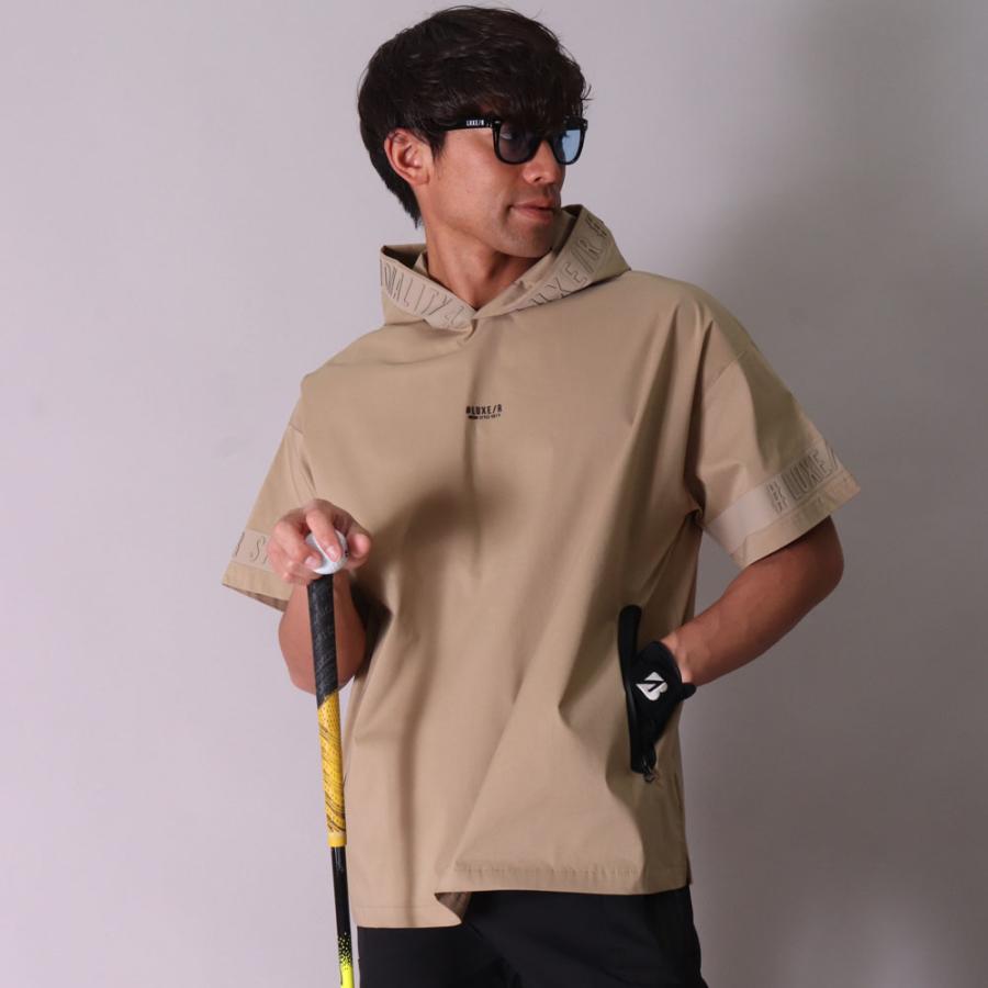 ゴルフィッカーズ　襟付半袖トレーナー　ブラウン×白　メンズ　M ゴルフウェア ゴルフィッカーズ 襟付半袖トレーナー ブラウン×白 メンズ M ゴルフ