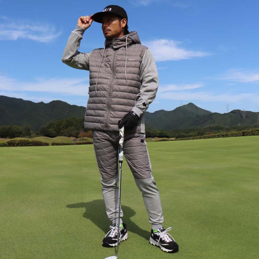 ゴルフウェア ジャージ パーカー ダウン キルティング メンズ レディース  LUXE/R ラグジュゴルフ スポーツ 男女兼用 セットアップ可能 | LUXE/R | 02