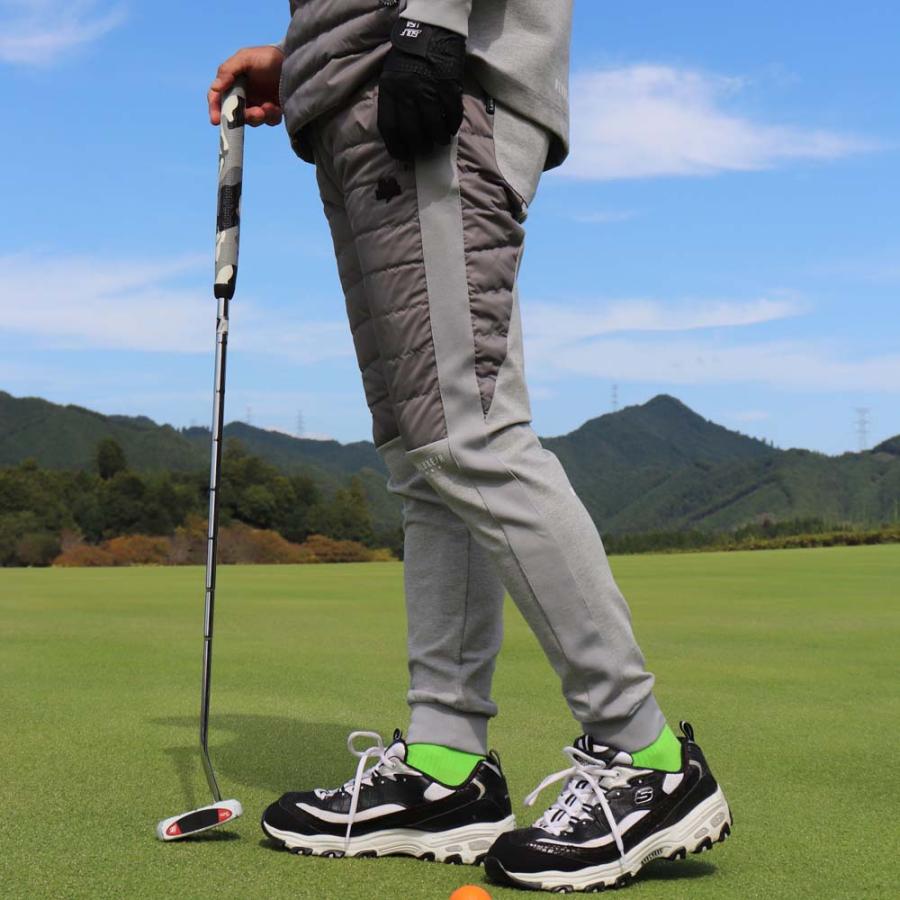 ジョガーパンツ メンズ レディース ユニセックス ジャージ ダウン 切り替え ストレッチ ラグジュゴルフ LUXE/R GOLF セットアップ可能 | LUXE/R | 04