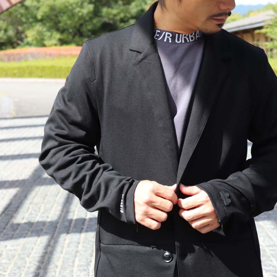 ジャケット テーラードジャケット ストレッチ ポンチ ラグジュ ゴルフ メンズ レディース  LUXE/R  スポーツ 男女兼用  ジャージ ラインロゴ セットアップ可能 | LUXE/R | 03