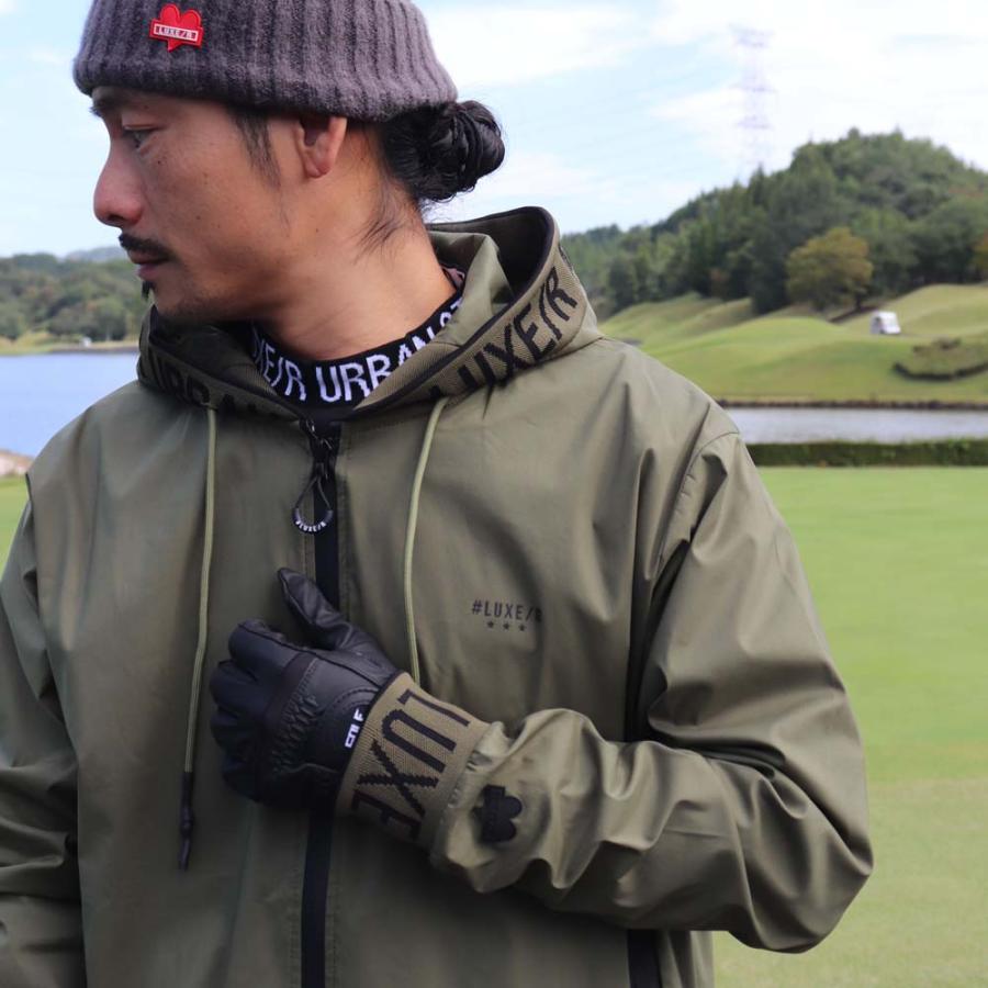LUXE/R（ラグジュ） ゴルフウェア パーカー ジップアップ メンズ