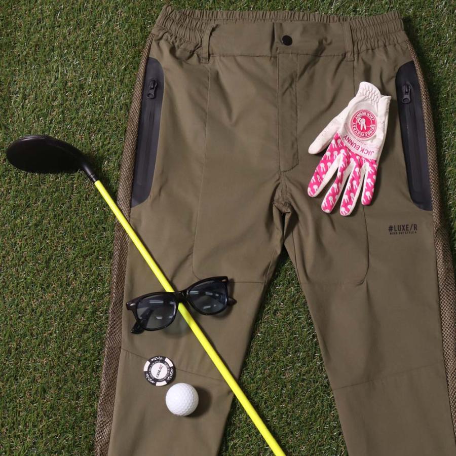 ラグジュゴルフ LUXE/R GOLF ゴルフウェア ジョガーパンツ メンズ レディース チノパン ストレッチ 大きいサイズ ウェストゴム ベルトループ | LUXE/R | 10