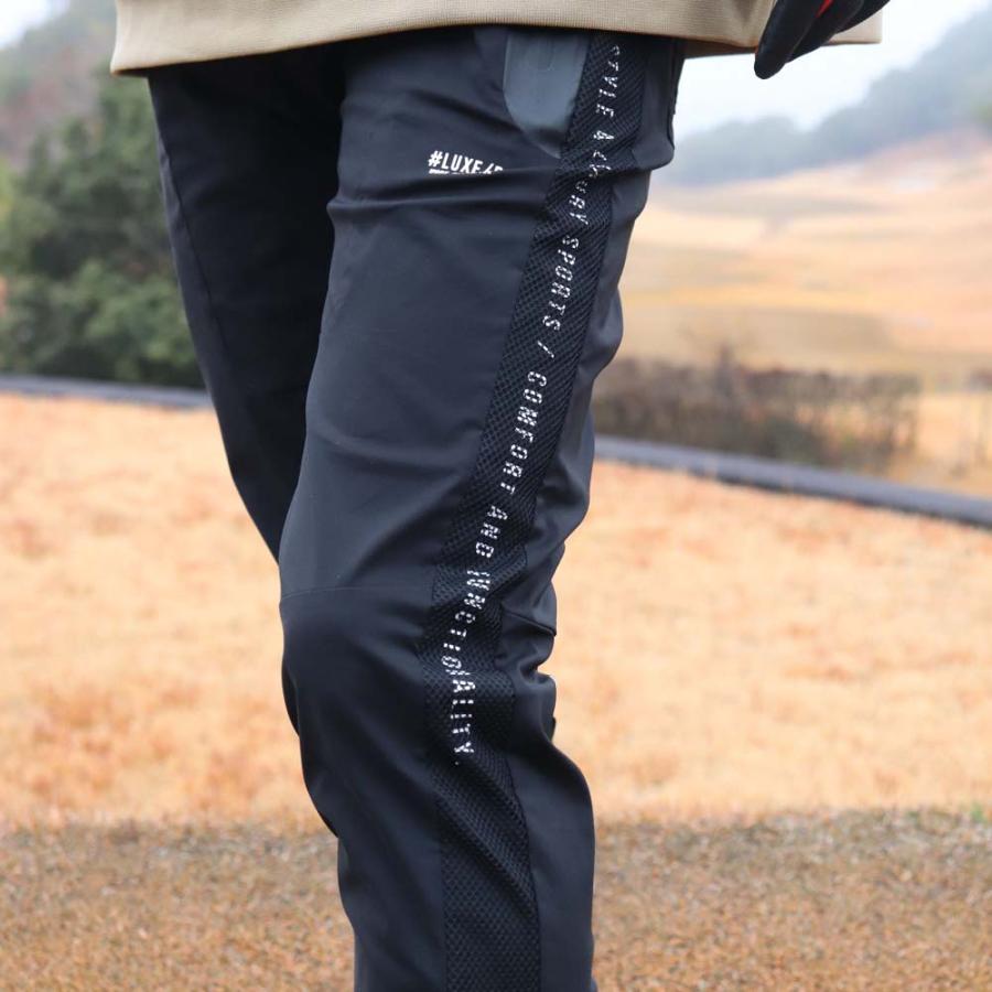 ラグジュゴルフ LUXE/R GOLF ゴルフウェア ジョガーパンツ メンズ レディース チノパン ストレッチ 大きいサイズ ウェストゴム ベルトループ | LUXE/R | 06