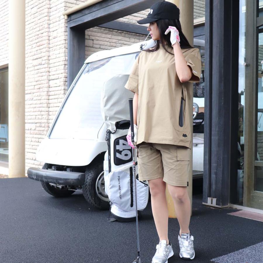 ショートパンツ メンズ レディース ラグジュゴルフ LUXE/R GOLF スポーツ ストレッチ ハーフパンツ ひざ丈 カーゴポケット 男女兼用 | LUXE/R | 03