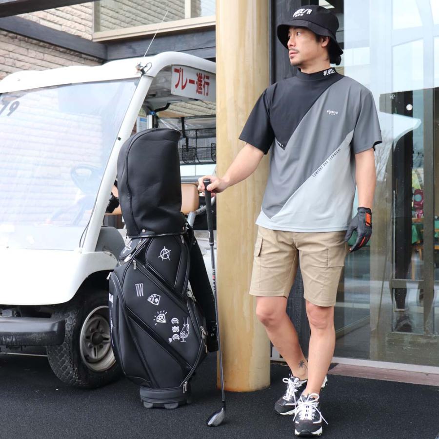 ショートパンツ メンズ レディース ラグジュゴルフ LUXE/R GOLF スポーツ ストレッチ ハーフパンツ ひざ丈 カーゴポケット 男女兼用 | LUXE/R | 04