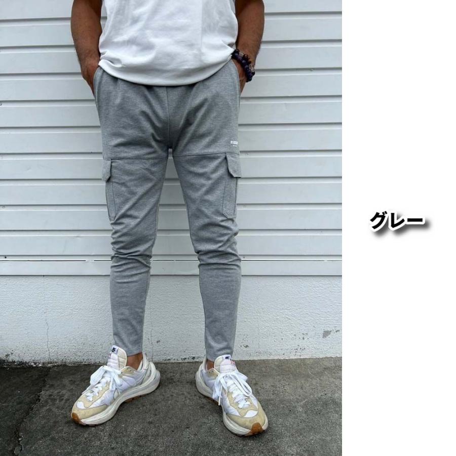 ゴルフウェア スウェットパンツ カーゴパンツ メンズ レディース 男女兼用 ストレッチ ラグジュゴルフ LUXE/R GOLF ウェストゴム オールシーズン対応 | LUXE/R | 03