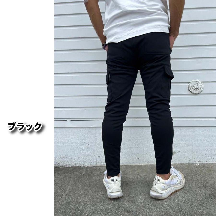 ゴルフウェア スウェットパンツ カーゴパンツ メンズ レディース 男女兼用 ストレッチ ラグジュゴルフ LUXE/R GOLF ウェストゴム オールシーズン対応 | LUXE/R | 07