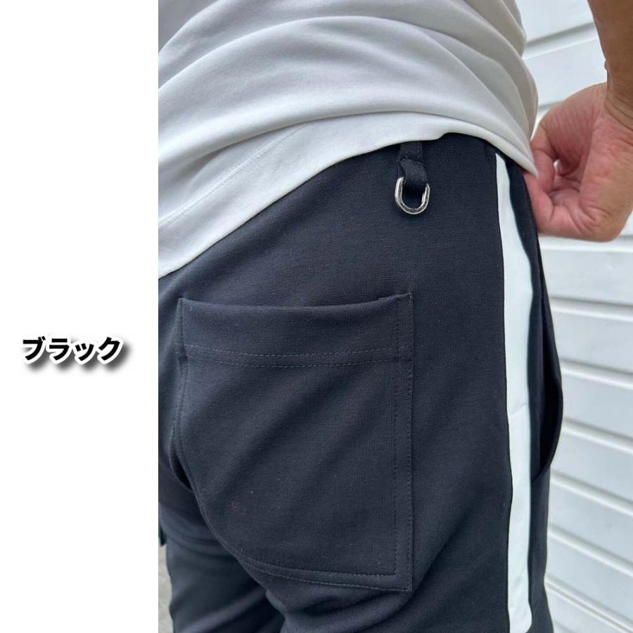 ゴルフウェア スウェットパンツ カーゴパンツ メンズ レディース 男女兼用 ストレッチ ラグジュゴルフ LUXE/R GOLF ウェストゴム オールシーズン対応 | LUXE/R | 09