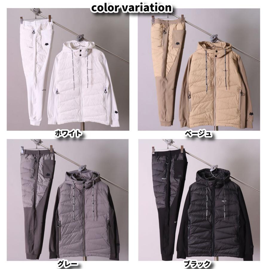 ジョガーパンツ メンズ レディース ユニセックス フリース ダウン 切り替え ストレッチ ラグジュゴルフ LUXE/R GOLF セットアップ可能 | LUXE/R | 10