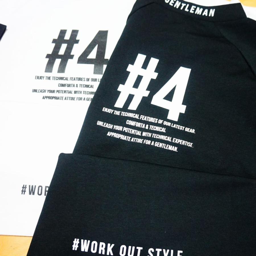 ゴルフウェア Tシャツ メンズ レディース 長袖 ラグジュ ゴルフ LUXE/R  GOLF ラグラン モックネック 24年秋冬 ストレッチ スムース ジャージ 大きいサイズ | LUXE/R | 07
