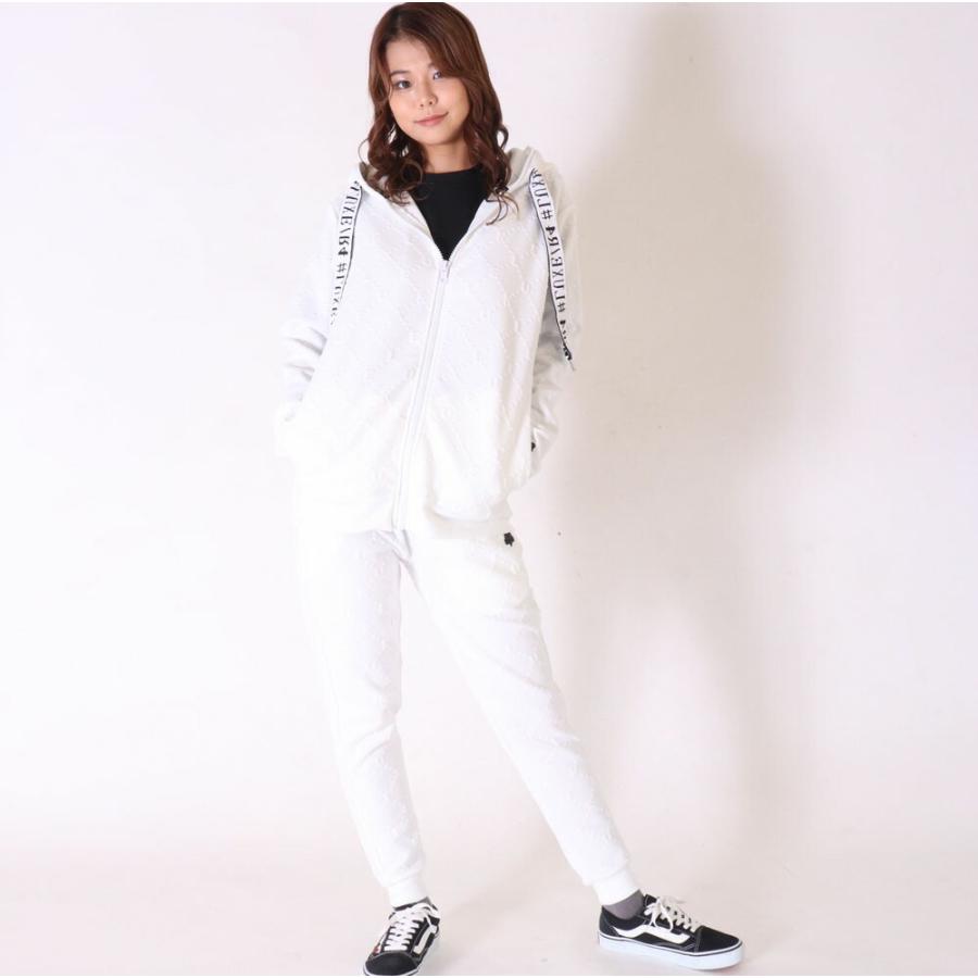 パーカー メンズ レディース 男女兼用 ユニセックス ストレッチ ふくれジャガード 型押し ジップアップ ラグジュ LUXE/R M L XL セットアップ可能 | LUXE/R | 01