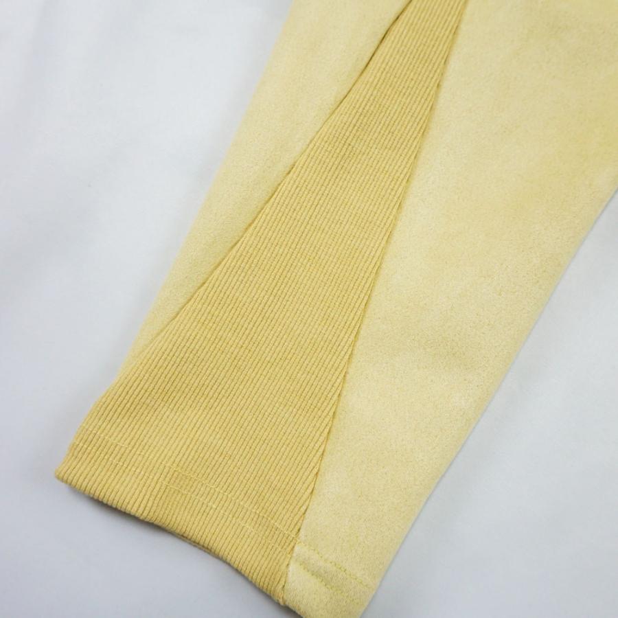 スウェットパンツ メンズ レディース ジャージパンツ ポリスウェード ストレッチ ロゴワッペン  ラインストーンジップ LUXE/R ラグジュ セットアップ可能 | LUXE/R | 10