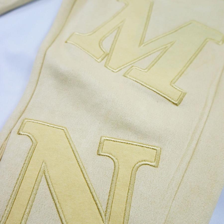 スウェットパンツ メンズ レディース ジャージパンツ ポリスウェード ストレッチ ロゴワッペン  ラインストーンジップ LUXE/R ラグジュ セットアップ可能 | LUXE/R | 09