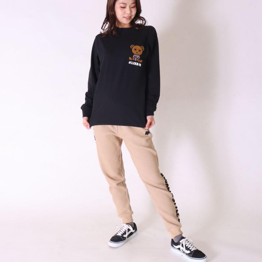 ジョガーパンツ スウェットパンツ ジャージ メンズ レディース ユニセックス ビッグワッフル ストレッチ ラグジュ ウェストゴム  ロゴ刺繍  セットアップ可能 | LUXE/R | 04