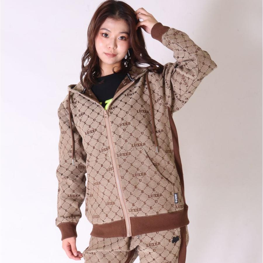 LUXE/R（ラグジュ） セットアップ可能 モノグラム パーカー メンズ