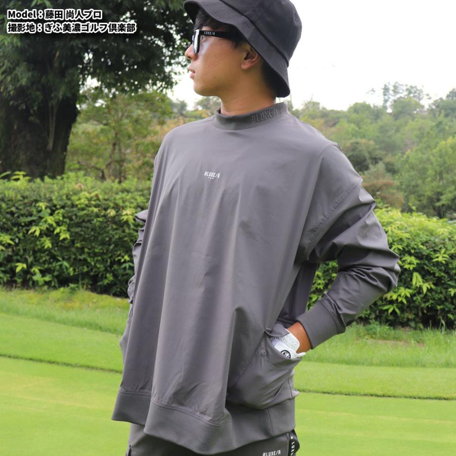 LUXE/R ゴルフウェア メンズ レディース 長袖Tシャツ バック LUXE/R ゴルフウェア メンズ レディース 長袖Tシャツ バック