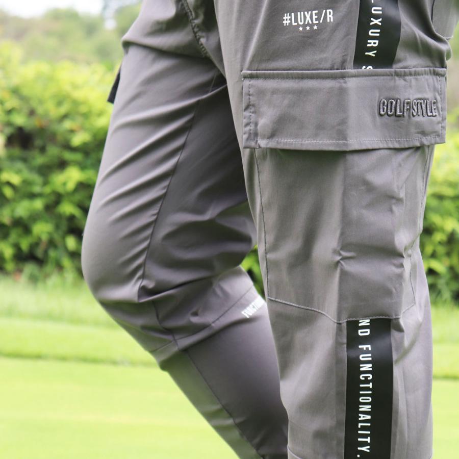 LUXE/R ゴルフウェア ジョガーパンツ カーゴパンツ メンズ