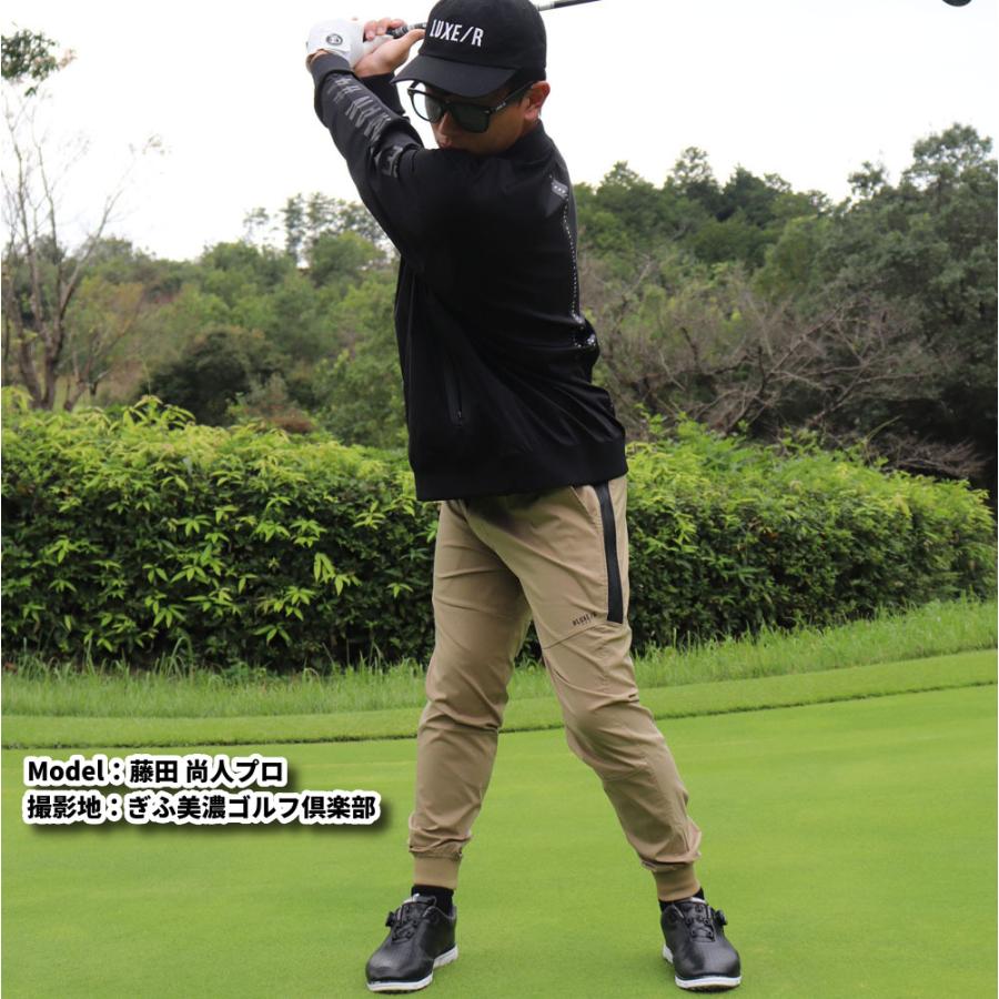 LUXE/R 【ラグジュ】ゴルフウェア　美品! LUXE/R（ラグジュ） ゴルフウェア ジョガーパンツ メンズ レディース