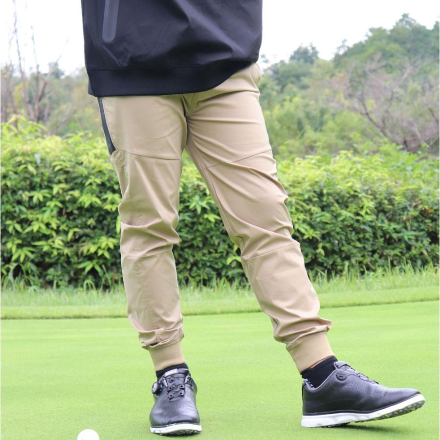 チノパン ゴルフウェア ジョガーパンツ メンズ レディース ユニセックス 撥水加工タイプ ストレッチ ラグジュゴルフ LUXE/R GOLF セットアップ可能 | LUXE/R | 04