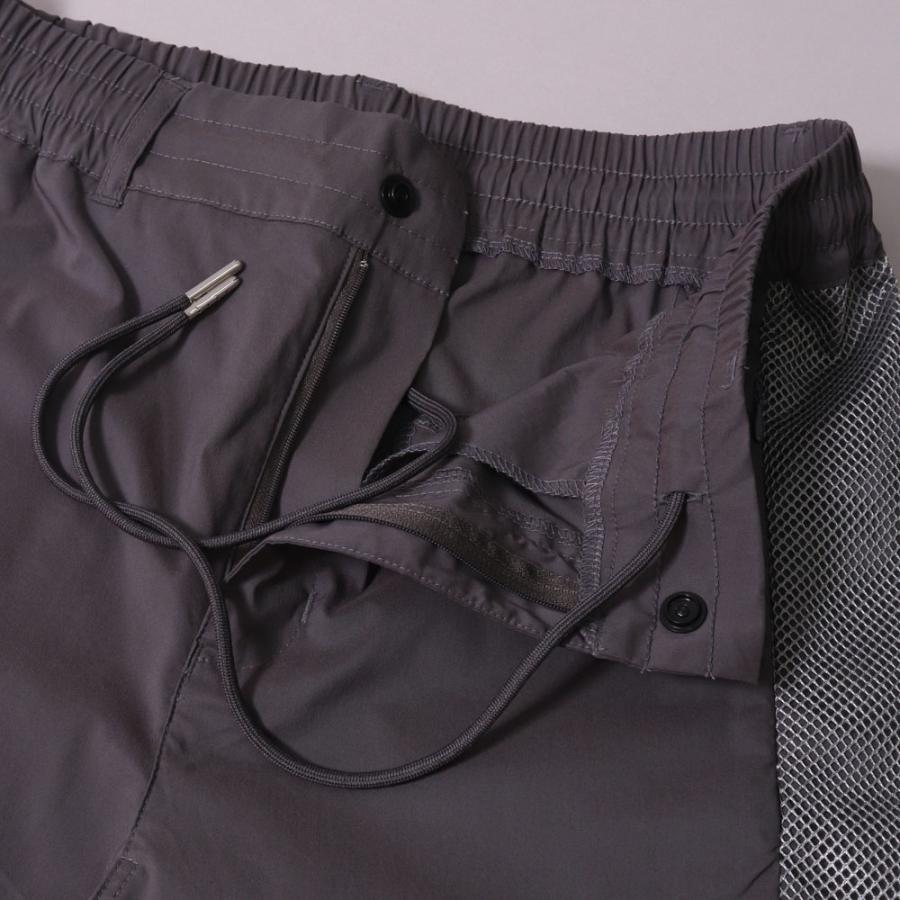 ゴルフウェア ジョガーパンツ メッシュ貼り付け メンズ レディース ユニセックス ストレッチ 撥水加工 ラグジュゴルフ LUXE/R GOLF スソジップタイプ | LUXE/R | 03