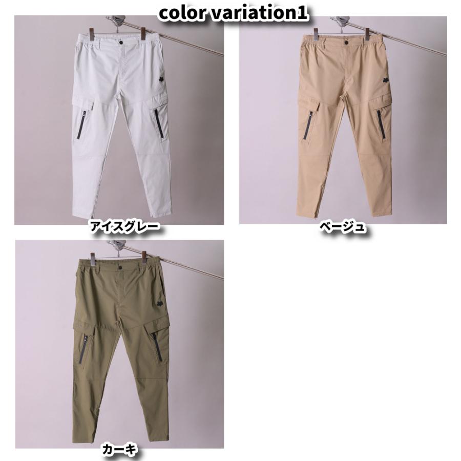 ラグジュゴルフ LUXE/R GOLF ゴルフウェア ジョガーパンツ カーゴパンツ メンズ レディース ユニセックス ストレッチ 撥水加工  スソジップタイプ   M L XL | LUXE/R | 09