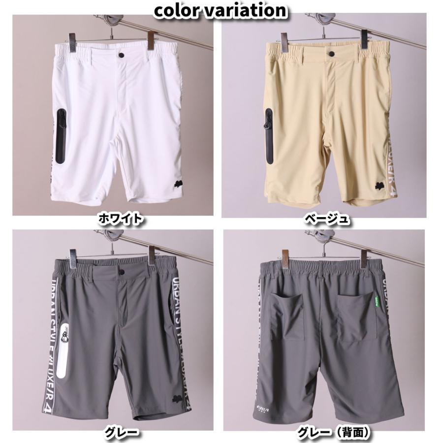 LUXE/R GOLF  ラグジュゴルフ ショートパンツ メンズ レディース スポーツ ストレッチ ハーフパンツ ひざ丈 ジャージ サイドロゴ 吸水速乾仕様  2025夏 | LUXE/R | 10