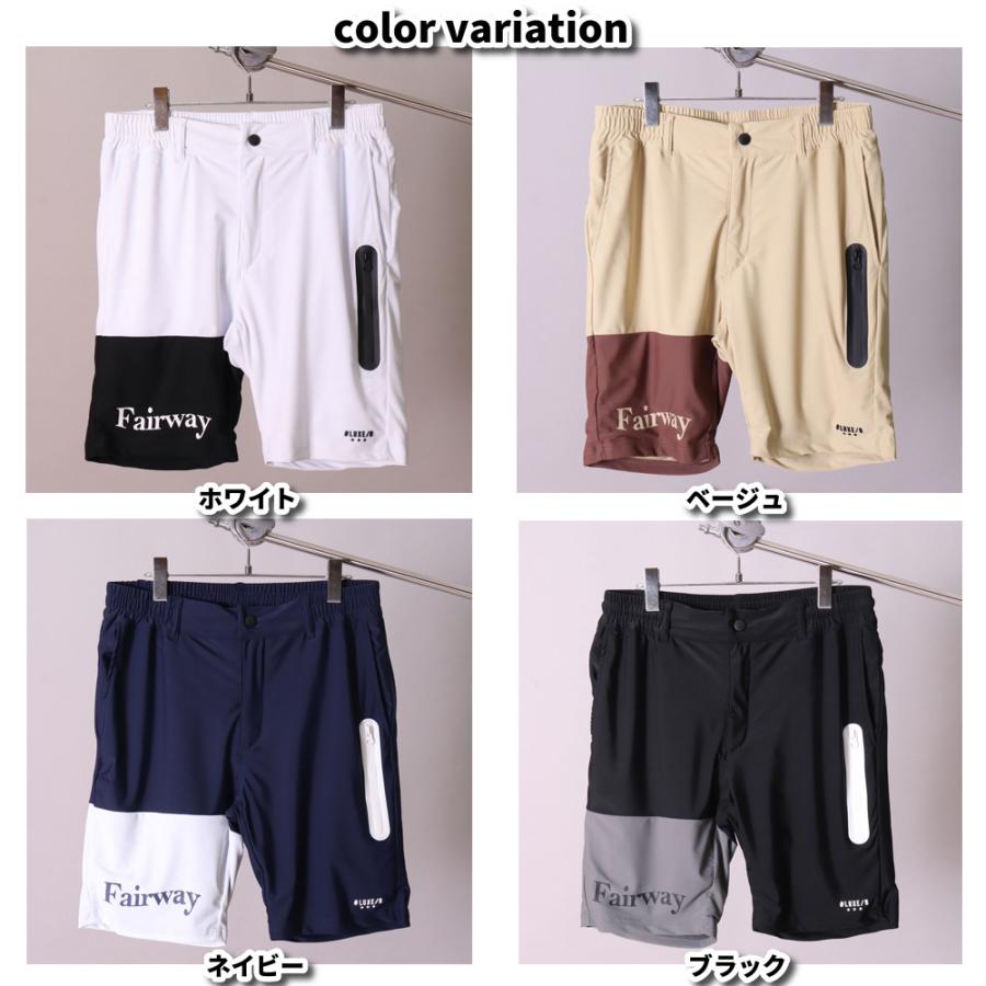 LUXE/R GOLF  ラグジュゴルフ 切り替え ショートパンツ メンズ レディース スポーツ ストレッチ ハーフパンツ ジャージ サイドロゴ 吸水速乾仕様  2025夏 | LUXE/R | 11