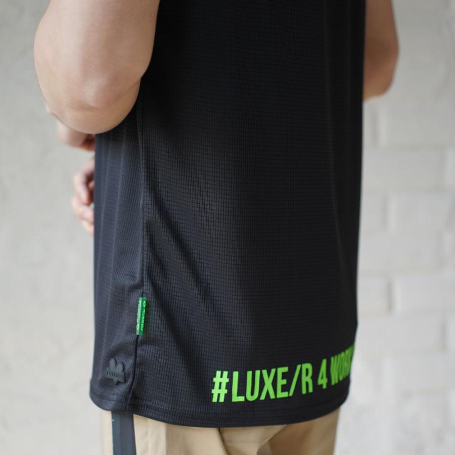 LUXE/R GOLF ラグジュゴルフ タンクトップ インナー メンズ レディース ワッフル メッシュ ロゴ プリント 2025夏 | LUXE/R | 08