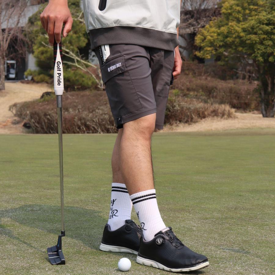LUXE/R GOLF ラグジュ ゴルフ ショートパンツ メンズ レディース ストレッチ ハーフパンツ ひざ丈 カーゴポケット カーゴパンツ 男女兼用  2025夏 | LUXE/R | 02