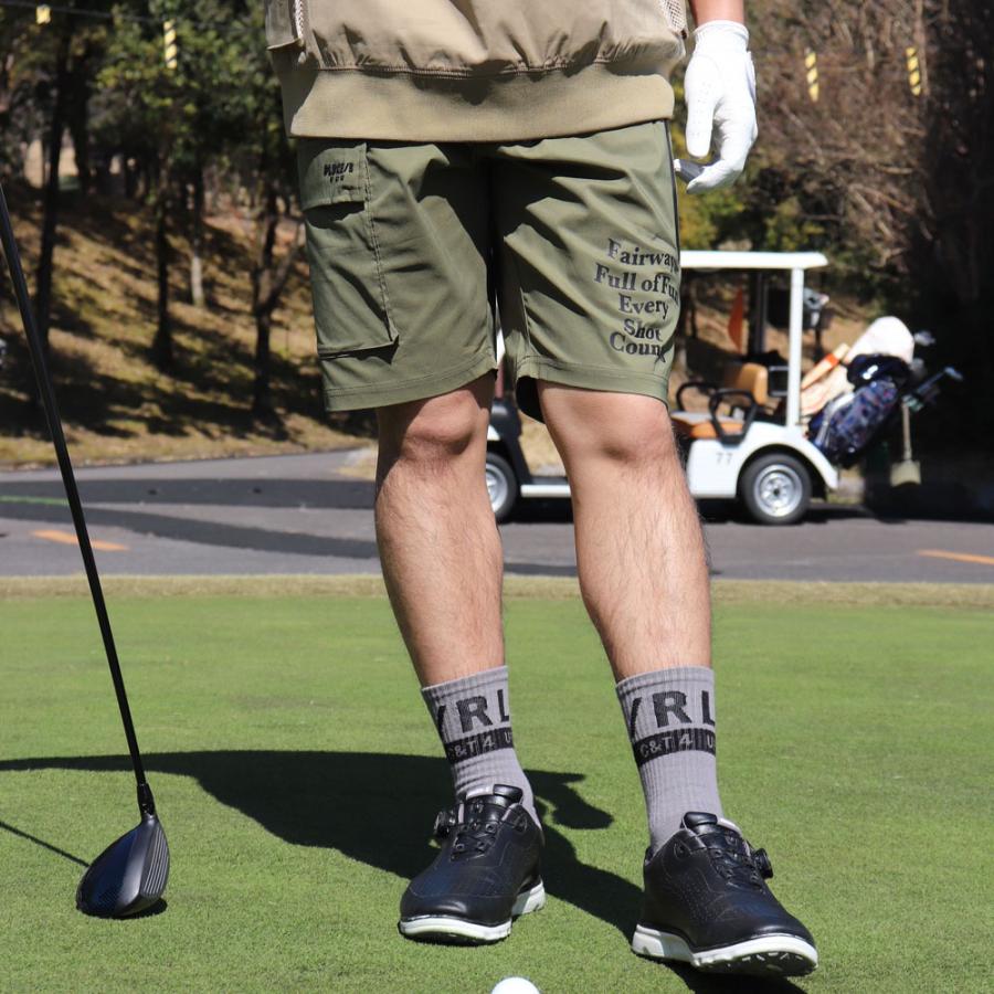 LUXE/R GOLF  ラグジュゴルフ ショートパンツ メンズ レディース スポーツ ストレッチ ハーフパンツ ひざ丈 カーゴポケット 男女兼用 撥水加工 2025夏 | LUXE/R | 02