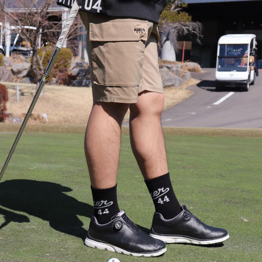 LUXE/R GOLF  ラグジュゴルフ ショートパンツ メンズ レディース スポーツ ストレッチ ハーフパンツ ひざ丈 カーゴポケット 男女兼用 撥水加工 2025夏 | LUXE/R | 05