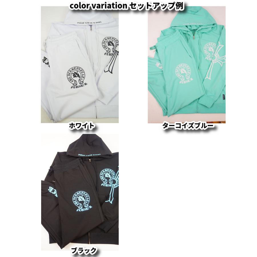 LUXE/R ラグジュ ポンチ素材 トレーナー ジャージ 長袖 メンズ レディース ユニセックス プリント クロスプリント M L XL 25-26年秋冬 | LUXE/R | 05