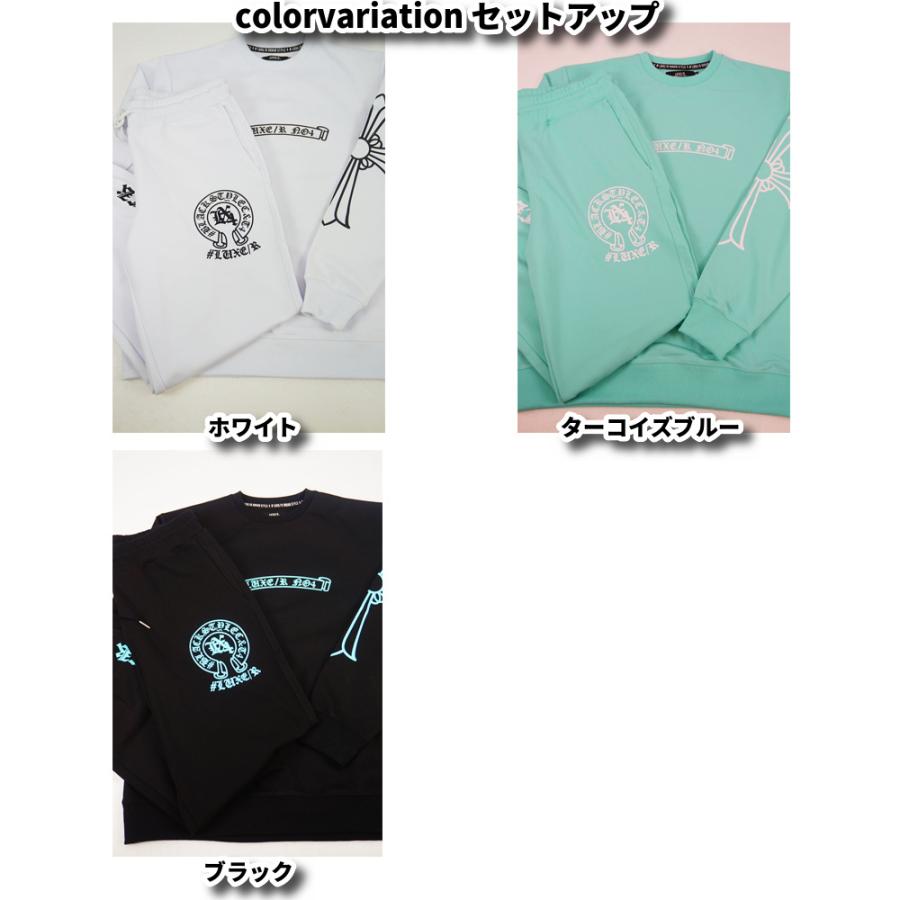 LUXE/R ラグジュ ジップアップ パーカー ラインストーン ストレッチ ジャージ メンズ レディース 男女兼用  M L XL セットアップ可能 2025秋冬 | LUXE/R | 06