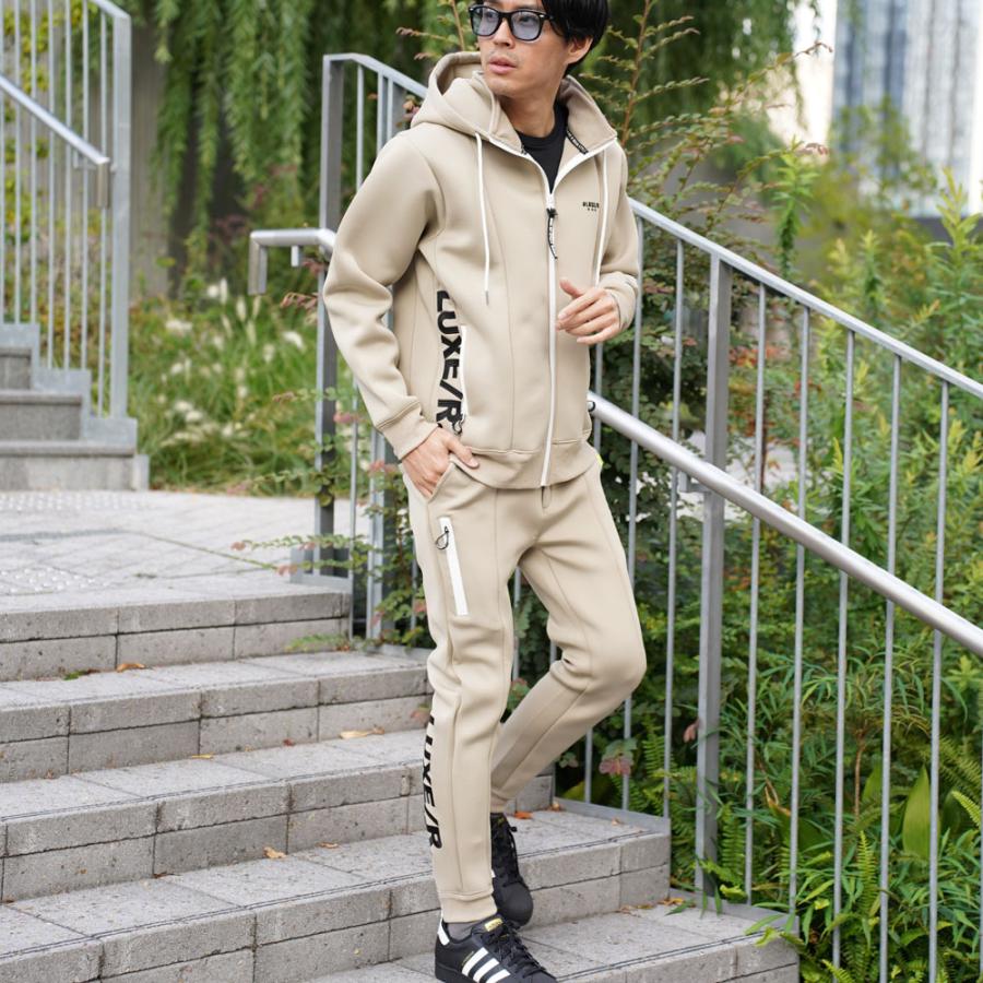 LUXE/R ラグジュ スポンジボンディングシープボアプルパーカー サイズL LUXE/R（ラグジュ） ラグジュゴルフ LUXE/R GOLF ストレッチ スポンジ