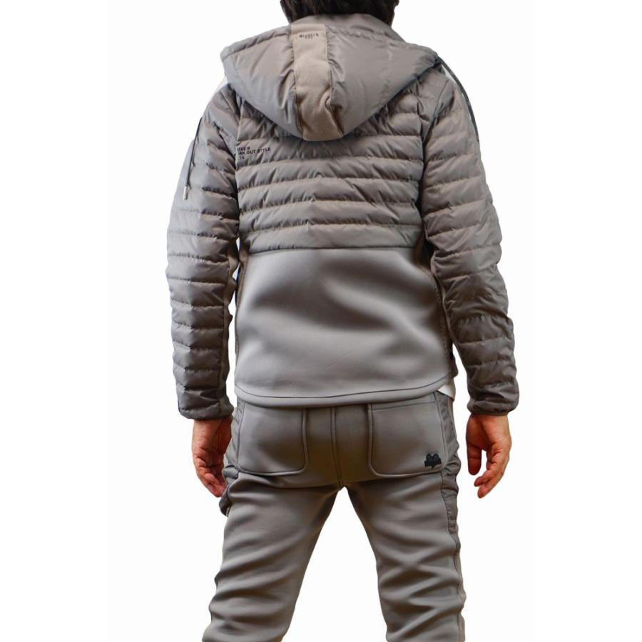 LUXE/R（ラグジュ） ダウン ジャージ 切り替え パーカー キルティング