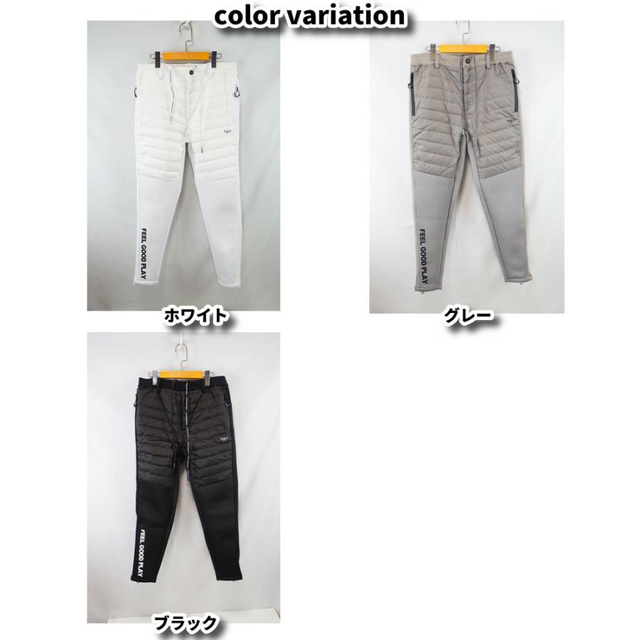 ジョガーパンツ ダウン 切り替え ストレッチジャージ メンズ レディース ユニセックス  ラグジュゴルフ LUXE/R GOLF セットアップ可能 | LUXE/R | 06