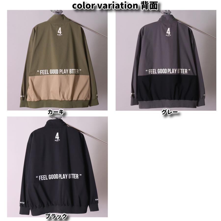 ラグジュゴルフ LUXE/R ジップアップ スタンドカラー ブルゾン ストレッチ メンズ レディース スポーツ 男女兼用 撥水加工 ゆったりサイズ | LUXE/R | 06