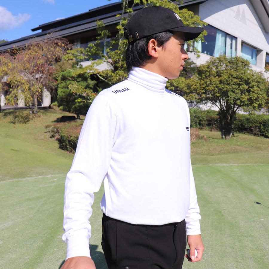 ラグジュゴルフ  LUXE/R  GOLF ゴルフウェア Ｔシャツ ロンT メンズ レディース 長袖 スムース タートルネック ストレッチ 微起毛 | LUXE/R | 01