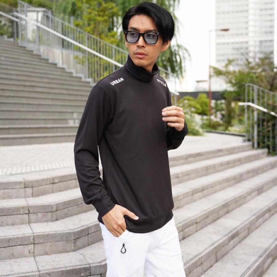 ラグジュゴルフ  LUXE/R  GOLF ゴルフウェア Ｔシャツ ロンT メンズ レディース 長袖 スムース タートルネック ストレッチ 微起毛 | LUXE/R | 04