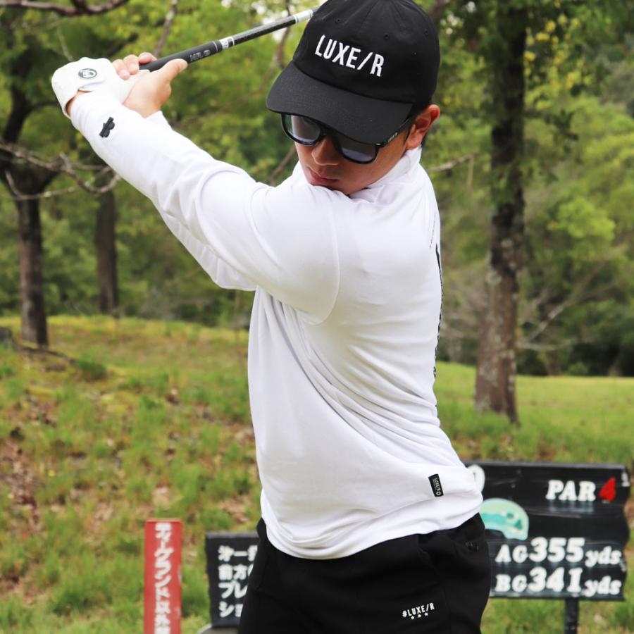 ラグジュゴルフ  LUXE/R  GOLF ゴルフウェア Ｔシャツ ロンT メンズ レディース 長袖 スムース タートルネック ストレッチ 微起毛 | LUXE/R | 05