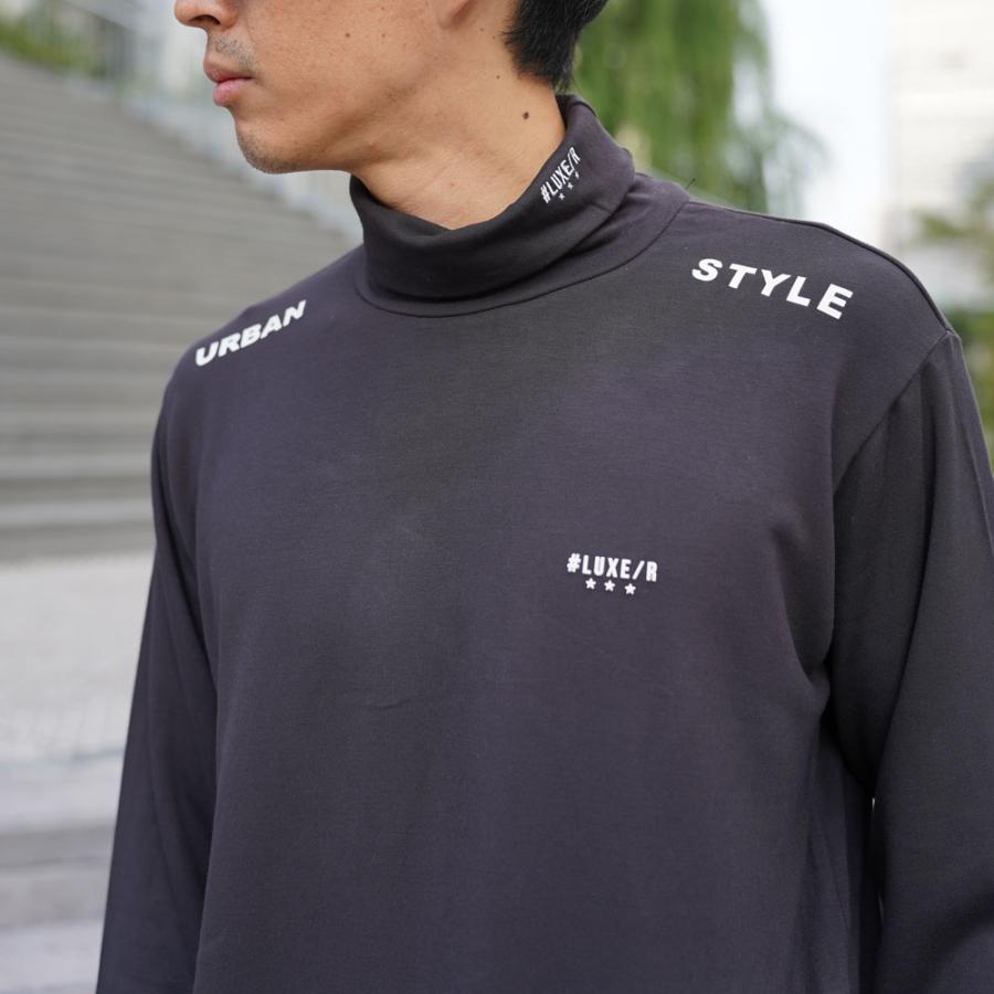 ラグジュゴルフ  LUXE/R  GOLF ゴルフウェア Ｔシャツ ロンT メンズ レディース 長袖 スムース タートルネック ストレッチ 微起毛 | LUXE/R | 06