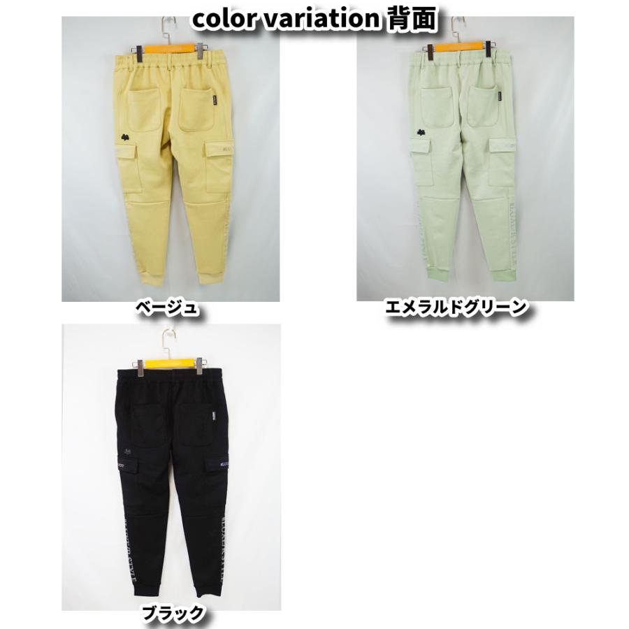 ゴルフウェア ジョガーパンツ  カーゴパンツ メンズ レディース ポリスウェード ラインストーン ラグジュゴルフ LUXE/R  GOLF  セットアップ可能 26年モデル | LUXE/R | 07