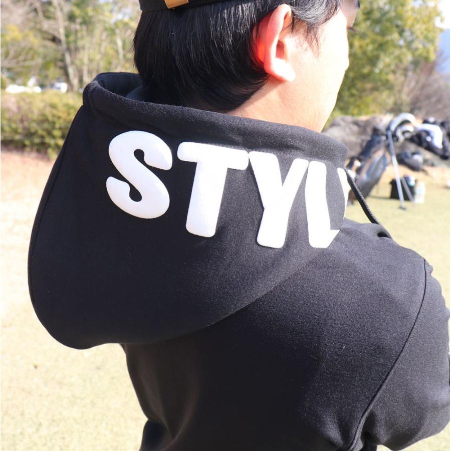 プルオーバーパーカー ストレッチ ジャージ メンズ レディース ふつうサイズ 発泡プリント ラグジュゴルフ M L XL  LUXE/R GOLF 26年春モデル セットアップ可能 | LUXE/R | 05