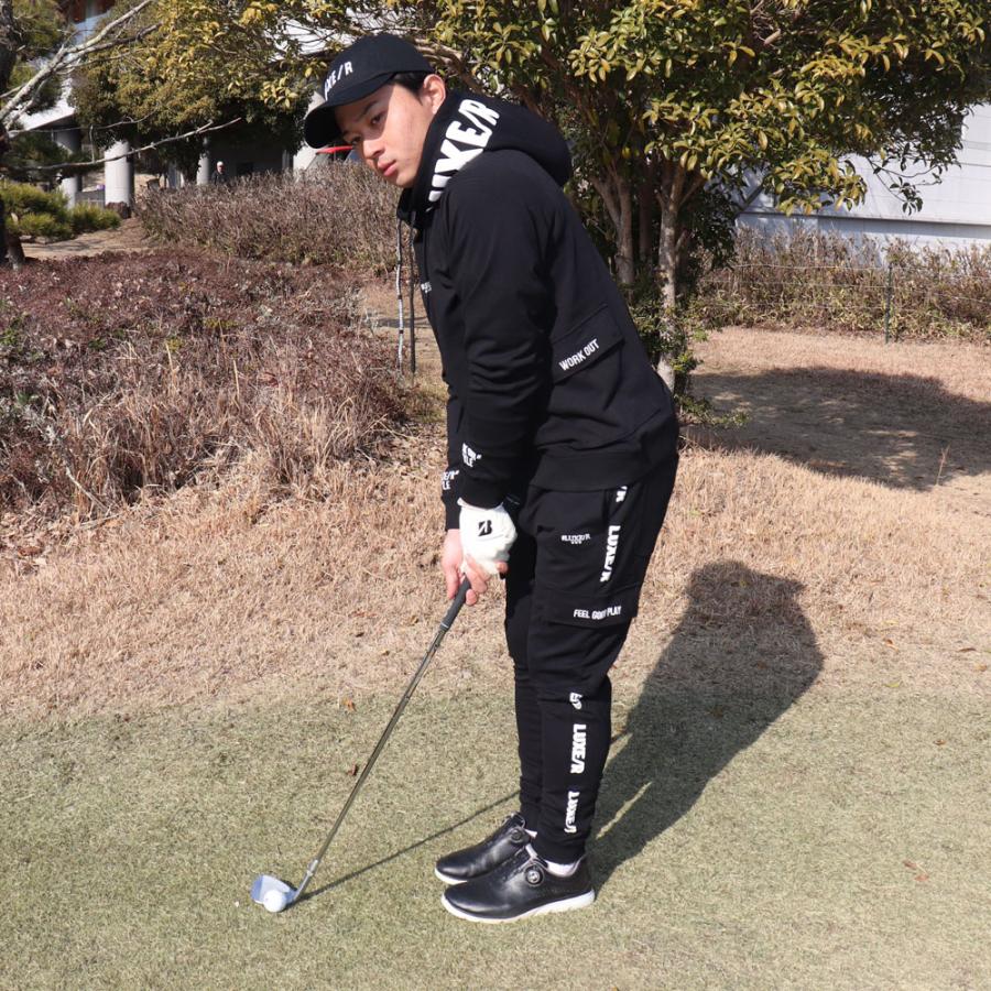 ゴルフウェア ジョガーパンツ メンズ レディース ストレッチ ジャージ カーゴパンツ ラグジュゴルフ LUXE/R  GOLF ユニセックス  セットアップ可能 26年モデル | LUXE/R | 02