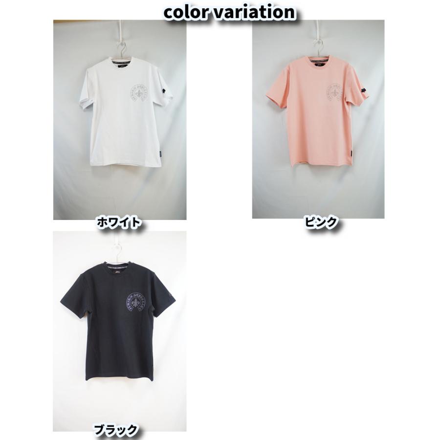 LUXE/R ラグジュ Tシャツ 半袖 メンズ レディース 男女兼用 ラインストーン ストレッチ ベア天竺 馬蹄形 クルーネック M L XL 2026夏 | LUXE/R | 05