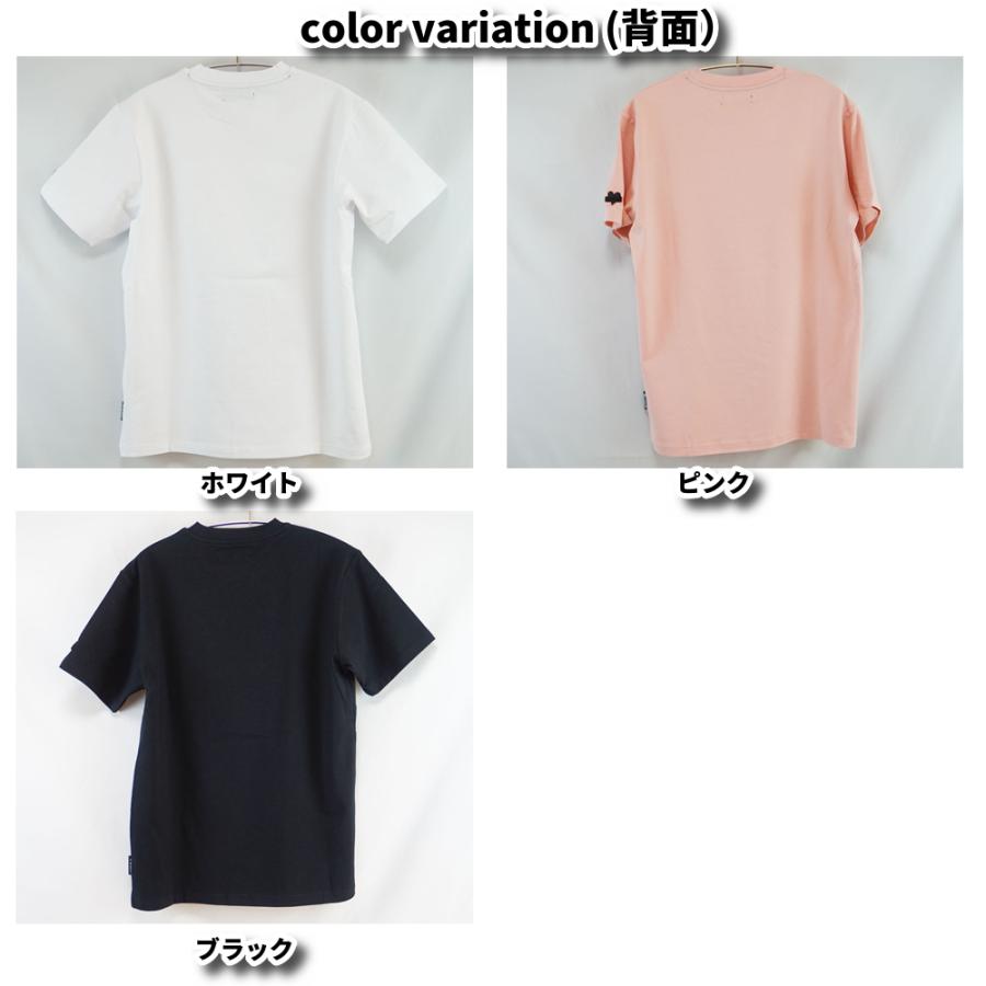 LUXE/R ラグジュ Tシャツ 半袖 メンズ レディース 男女兼用 ラインストーン ベア クマ ストレッチ ベア天竺 クルーネック M L XL 2026夏 | LUXE/R | 06