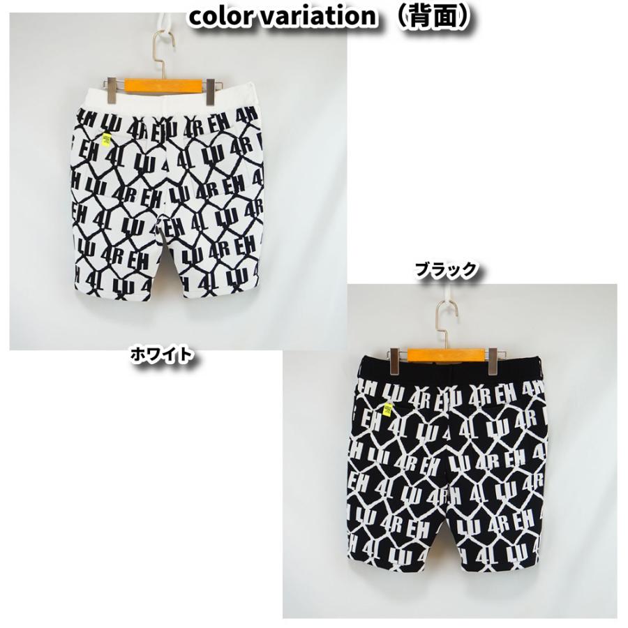 ラグジュゴルフ LUXE/R  GOLF ショートパンツ ハーフパンツ メンズ レディース  ユニセックス モノグラム ジャガードニット セットアップ可能 M L XL | LUXE/R | 08
