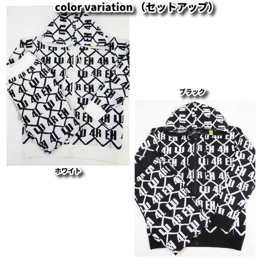 ラグジュゴルフ LUXE/R  GOLF ショートパンツ ハーフパンツ メンズ レディース  ユニセックス モノグラム ジャガードニット セットアップ可能 M L XL | LUXE/R | 09