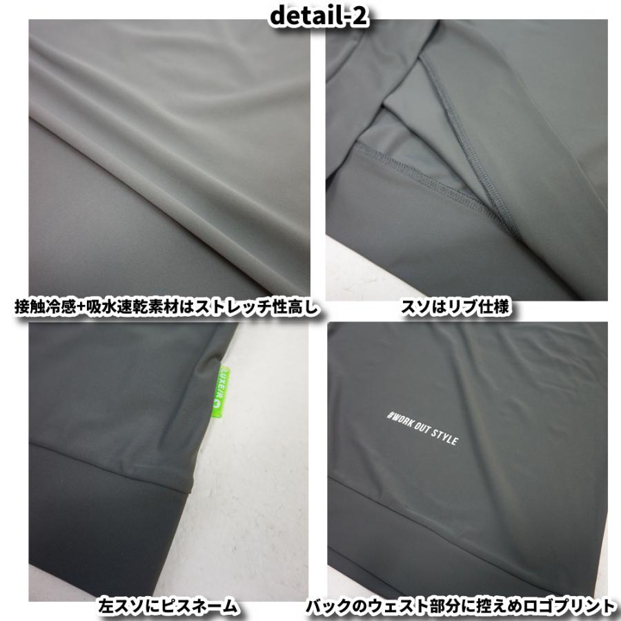 LUXE/R GOLF ラグジュゴルフ Tシャツ メンズ レディース 半袖 ストレッチ スムース 吸水速乾 モックネック エリロゴ ゴルフウェア 2026夏 | LUXE/R | 07